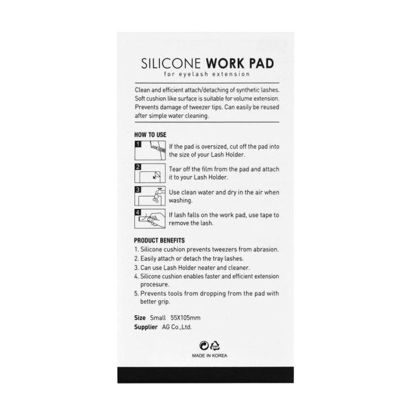 BL Lashes Silicone Work Pad [Gray]